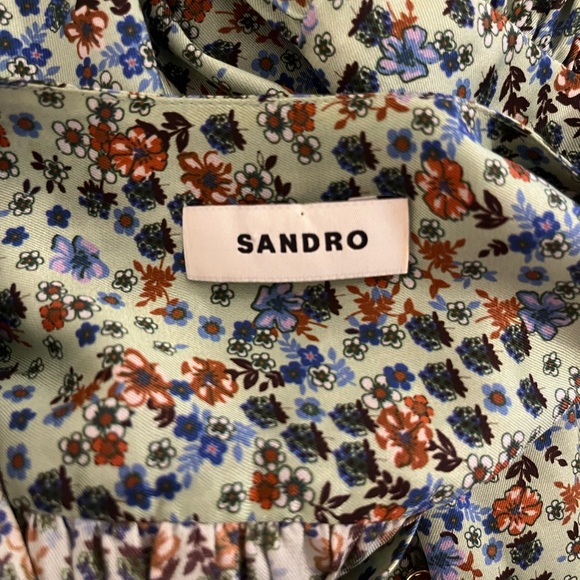 Sandro - Floral-print dress - Picture 7 of 10
